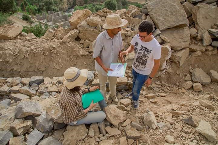 Choisir d'Agir, Chantier construction d'une école au Maroc